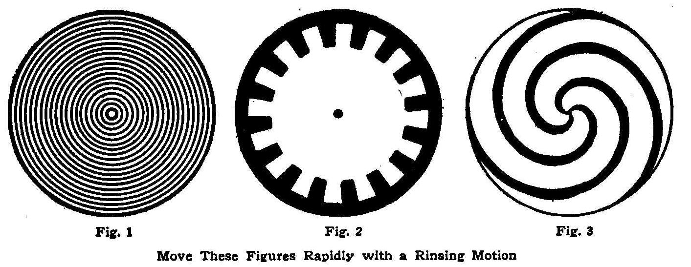 Move These Figures Rapidly with a Rinsing Motion