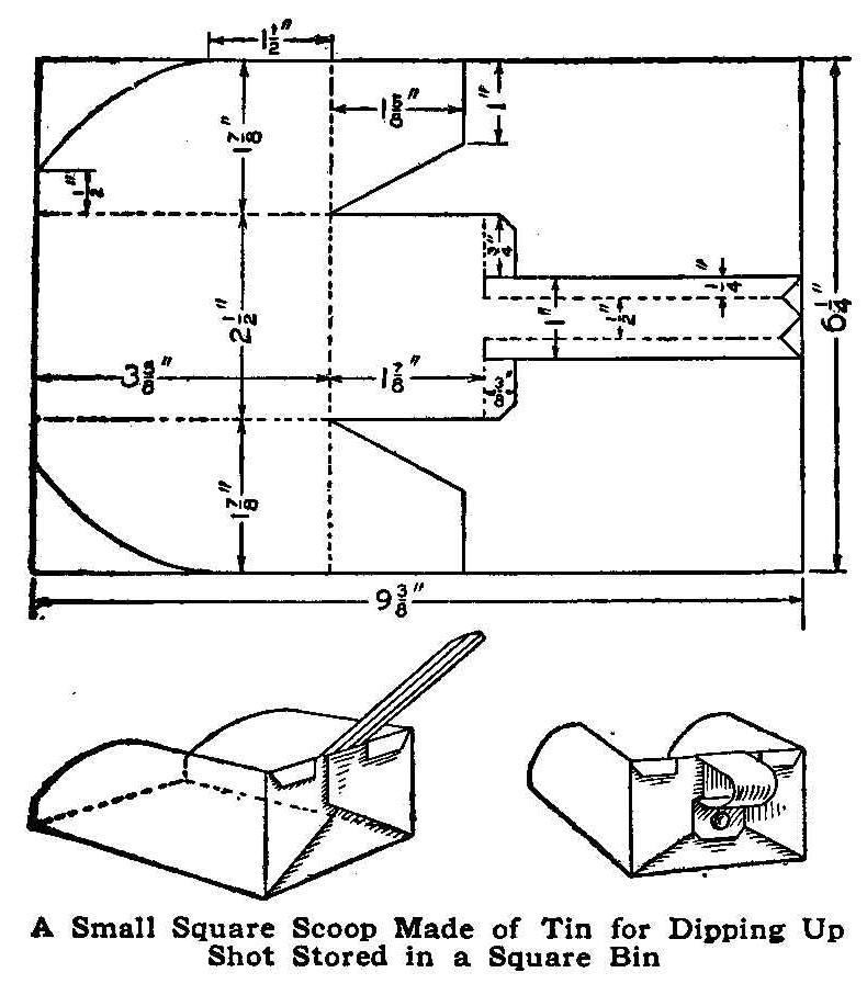 Small Square Scoop