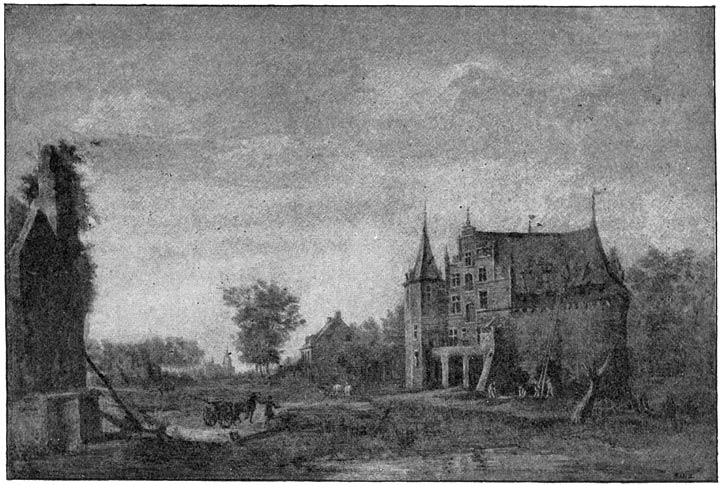 Het voormalig Kasteel van Wouw.