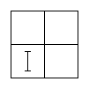 Diagram representing x prime y exists