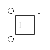 Diagram representing x m prime exists and all y are m