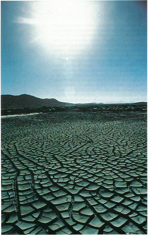 Searles Lake, California (photograph courtesy of Kerr-McGee, Inc.).