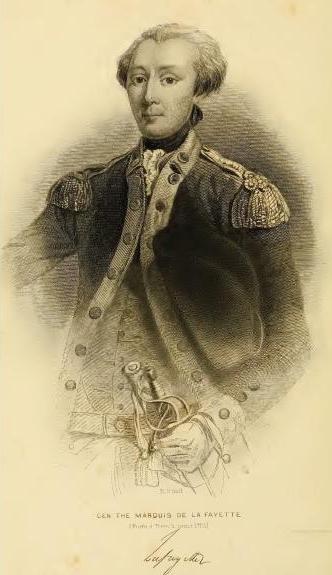 The Marquis de Lafayette