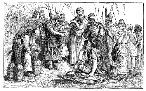 ÁRPÁD TAKES POSSESSION OF HUNGARY.