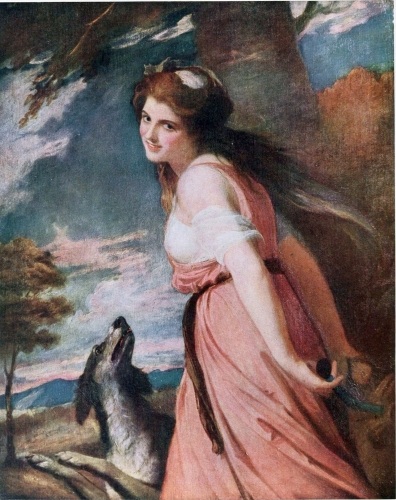 LADY HAMILTON WITH A GOAT

Tankerville Chamberlayne, Esq.