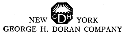 New York George H. Doran Company