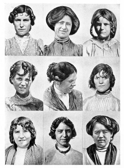 STYLES OF HAIR-DRESSING.