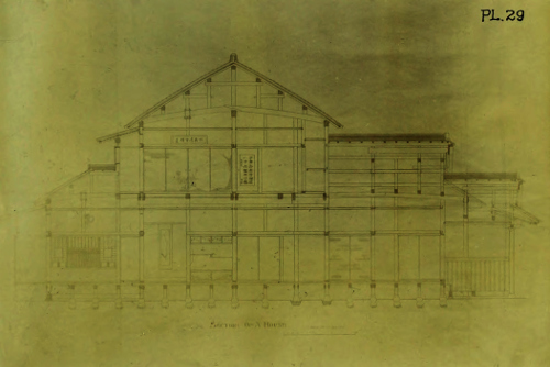 Plate 29: SECTION OF A HOUSE