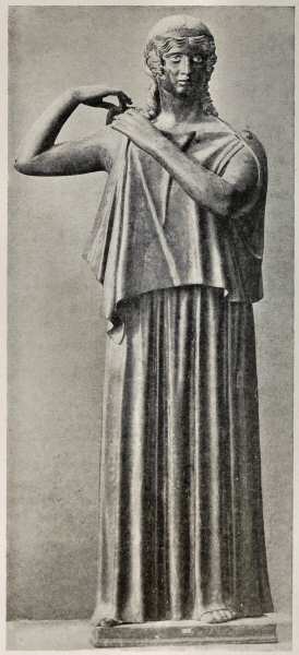 Illustration: Bronze Statue from Herculaneum, Naples