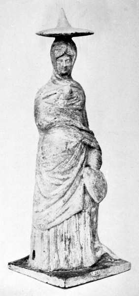 Illustration: Terra-cotta Statuette—British Museum