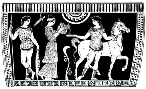 Illustration: Vase-painting from Lucania—British Museum