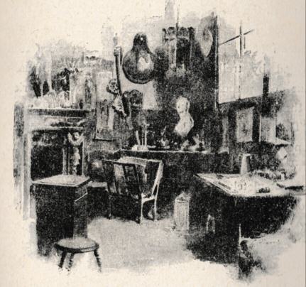 Robert’s workroom in the Hermitage
