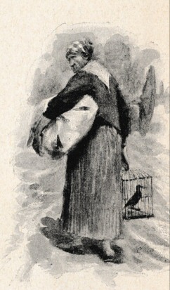 Mother Guillard leaving her home