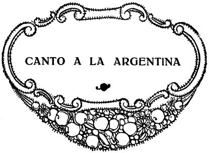 Imagen no disponible: CANTO A LA ARGENTINA