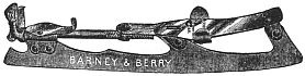BARNEY & BERRY ice skate