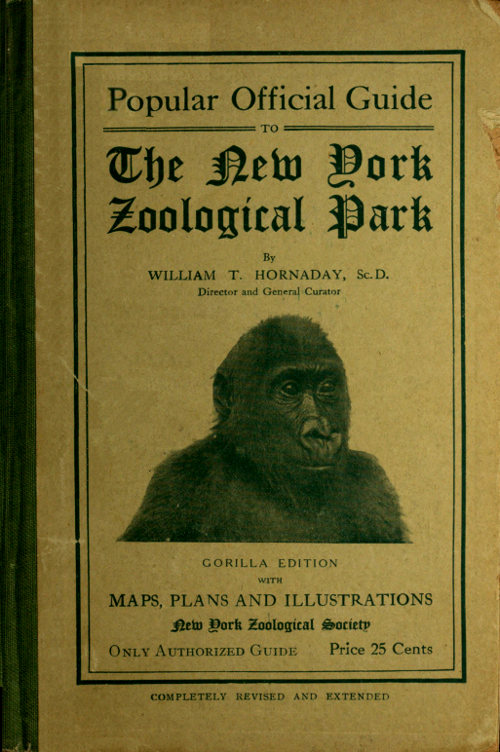 Popular Official Guide to The New York Zoological Park