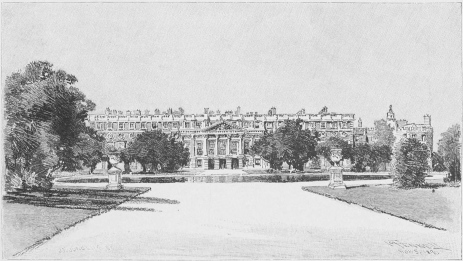 Image unavailable: GARDEN FRONT, HAMPTON COURT.

DRAWN BY JOSEPH PENNELL, ENGRAVED BY J. F. JUNGLING.