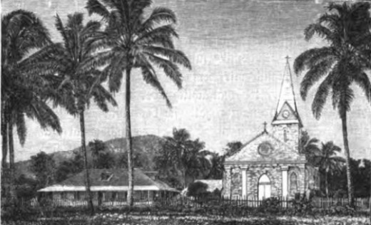 Katholische Kirche in Apia.