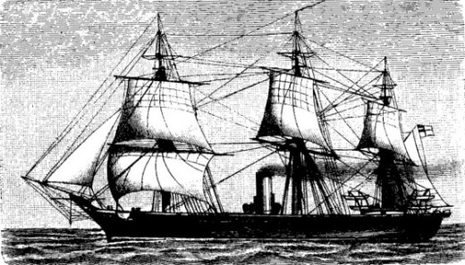 Fregatte „Bismarck“.