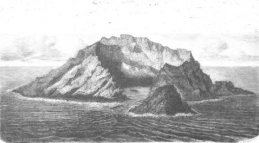 Die Kraterinsel Apolima.