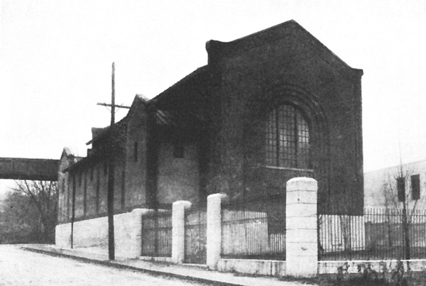 Exterior of Egleston Square Substation