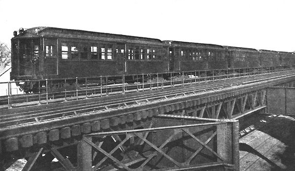 Main Line Train—Boston Elevated Railway