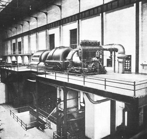 30,000-Kw. Curtis Turbine in Northwest Station of Commonwealth Edison Company