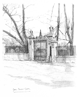 Image unavailable: 9 JOHN'S COLLEGE: KITCHEN GATES.