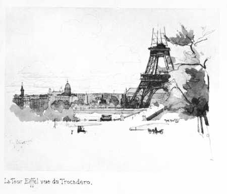 Image unavailable: La Tour Eiffel vue du Trocadero.