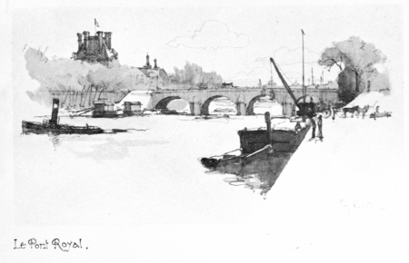 Image unavailable: Le Pont Royal.