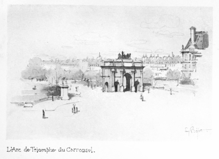 Image unavailable: L’arc de Triomphe du Carrousel.