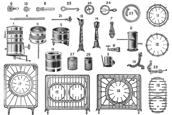 Image of parts listed below