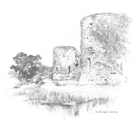 Image unavailable:Pevensey Castle
