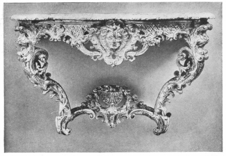 Image unavailable: French Console, Louis XIV Period