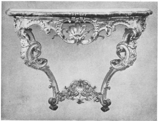 Image unavailable: Courtesy Metropolitan Museum of Art

French Console, Louis XV Period
