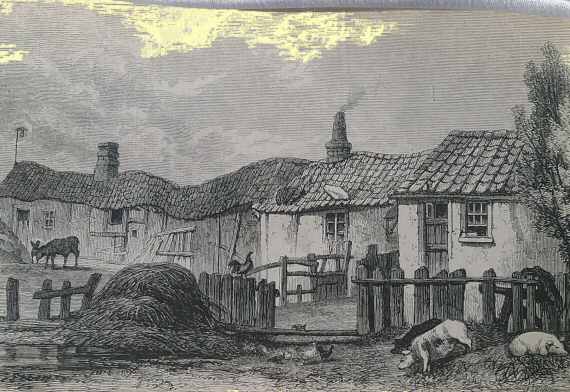 Tucker’s cottage.  The Oldest House in Kensington
Potteries