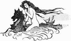 Mermaid on a sea-horse