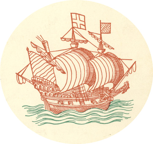 Back cover: sailing ship.