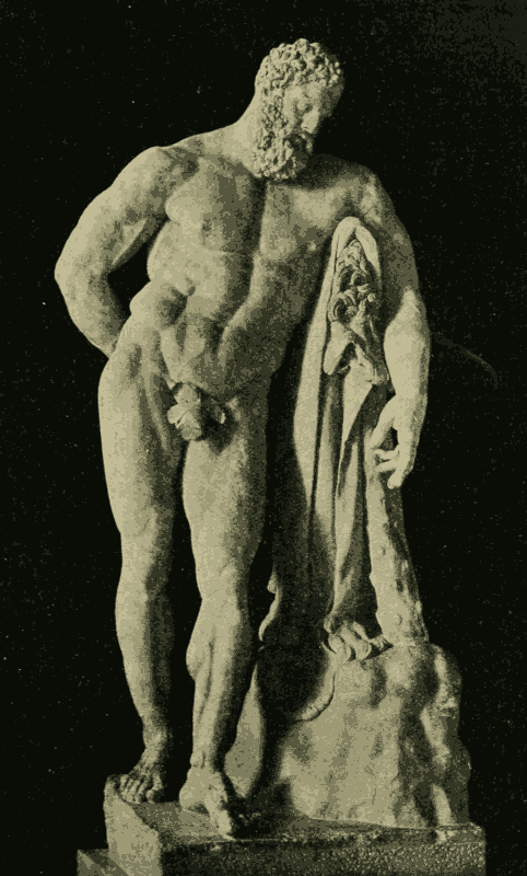 Farnese Heracles, by Glycon. Naples.